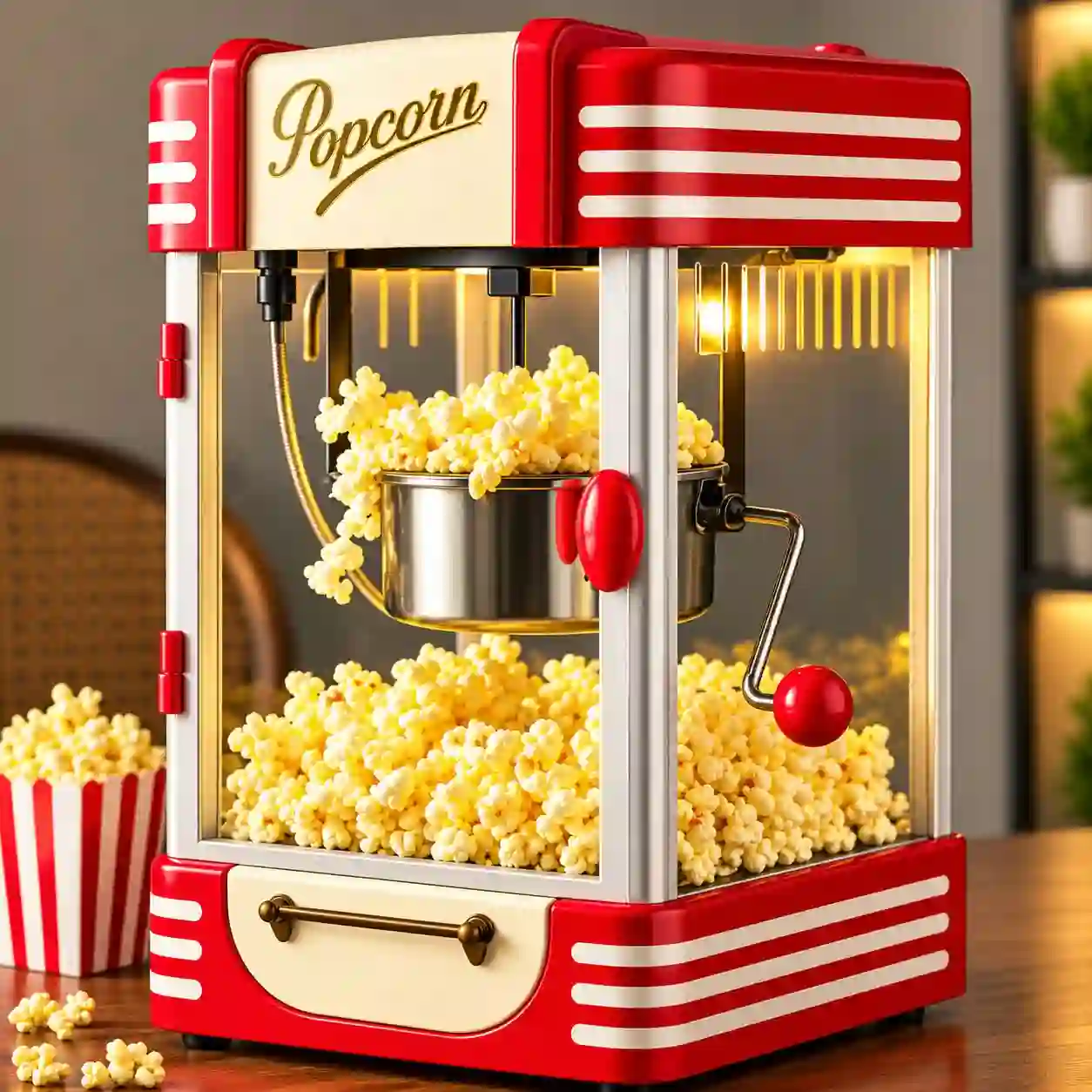 Popcorn Counter At Kids Birthday Party